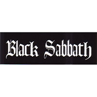 Black Sabbath- Logo sticker (st1026)