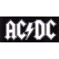 AC/DC- Logo sticker (st986)