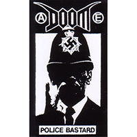 Doom- Police Bastard sticker (st995)