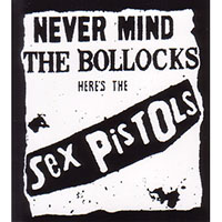 Sex Pistols- Never Mind The Bollocks sticker (st950)