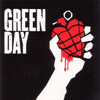 Green Day- American Idiot sticker (st939)