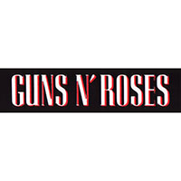 Guns N Roses- Logo sticker (st938)