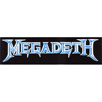 Megadeth- Logo sticker (st936)