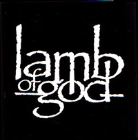 Lamb Of God- Logo sticker (st801)