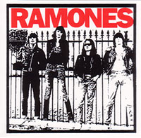 Ramones- Band Pic sticker (st787)