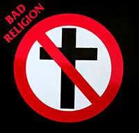 Bad Religion- Cross sticker (st833)