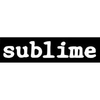 Sublime- Logo sticker (st831)