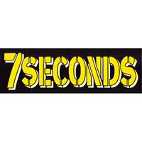 7 Seconds- Logo sticker (st915)