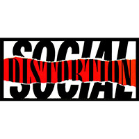 Social Distortion- Logo sticker (st1017)