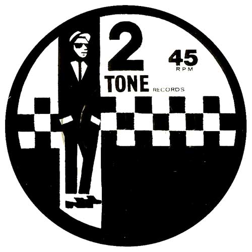 2 Tone Label sticker (st114)