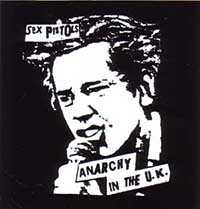 Sex Pistols- Anarchy In The UK sticker (st1092)