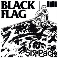 Black Flag- Six Pack sticker (st1099)