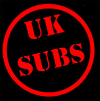 UK Subs- Logo sticker (st1100)