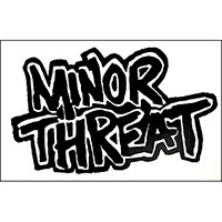 Minor Threat- Logo sticker (st1101)