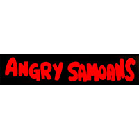 Angry Samoans- Logo sticker (st1104)