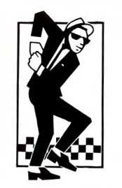 2 Tone Walt Jazzco sticker (st109)