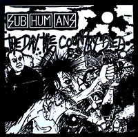 Subhumans- The Day The Country Died sticker (st1064)