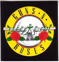 Guns N Roses- Pistols sticker (st979)