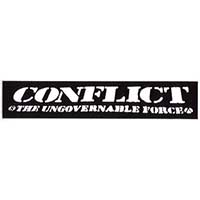 Conflict- The Ungovernable Force sticker (st990)