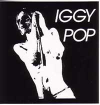 Iggy Pop- Live sticker (st994)