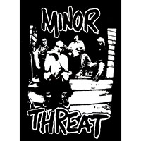 Minor Threat- Stairs sticker (st997)