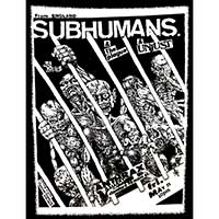 Subhumans- Flyer sticker (st1003)