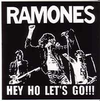 Ramones- Hey Ho Let's Go sticker (st1002)