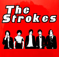 Strokes- Band Pic sticker (st1055)