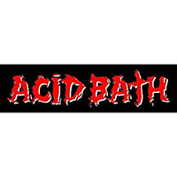 Acid Bath- Logo sticker (st861)