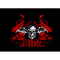 Avenged Sevenfold- Skull & Girls sticker (st849)