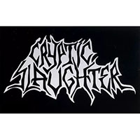 Cryptic Slaughter- Logo sticker (st854)