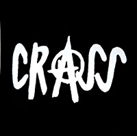 Crass- Logo sticker (st1035)