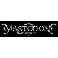 Mastodon- Logo sticker (st1036)