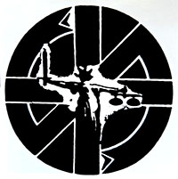 Crass- Lady Justice sticker (st1039)