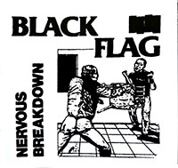 Black Flag- Nervous Breakdown sticker (st1040)