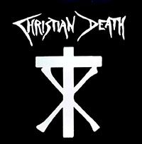 Christian Death- Logo & Symbol sticker (st1042)