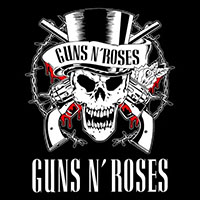 Guns N Roses- Skull sticker (st1049)