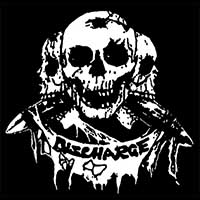 Discharge- Skulls sticker (st814)