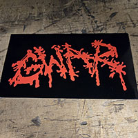 Gwar- Logo sticker (st683)