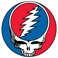 Grateful Dead- Steal Your Face sticker (st868)