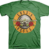 Guns N Roses- Appetite For Destruction on a green shirt (Sale price!)