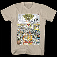 Green Day- Dookie on a natural shirt