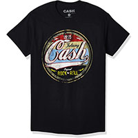 Johnny Cash- 1955 Original Rock N Roll on a black shirt