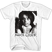 Alice Cooper- Photo on a white shirt