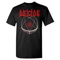 Deicide- Legion on front & back on a black shirt