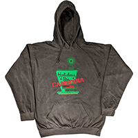 Dead Kennedys- Holiday In Cambodia on a charcoal grey hooded sweatshirt