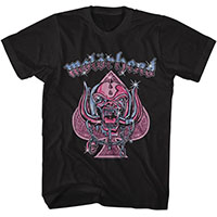 Motorhead- Graphic Warpig on a black shirt