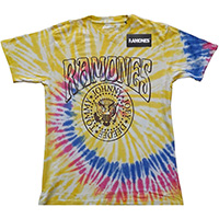 Ramones- Psychedelic Seal tie dye shirt