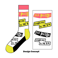 Sex Pistols- Anarchy In The UK Socks