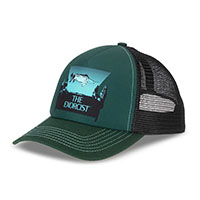 Exorcist- Bed on a green/black trucker hat